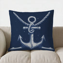Ljojo Lighthouse & Nautical Waves Pillow Cover for Sofa, Bedroom, Car