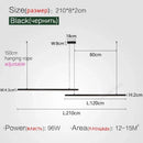 Ljojo LED Chandelier for Dining Room and Office - Nordic Minimalist Design