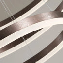 Ljojo LED Rings Ceiling Chandelier: Modern Living Room Dining Room Decor