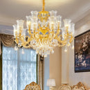 European Crystal Pendent Lamp LED for Living Room. By Ljojo, Enhance Your Home Décor Today!