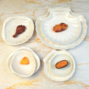 Ljojo Melamine Shell Plate Dish Set - Restaurant Quality Tableware Dish