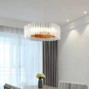 Ljojo High-end Accordion LED Pendant Lights for Living Room Chandelier - Italy Restaurant Design