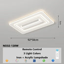 Modern Invisible Bladeless Ceiling Fan Lamp for Master Bedroom - Ljojo