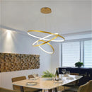 LED Pendant Lights Modern Minimalist Chic Metal Chandeliers by Ljojo