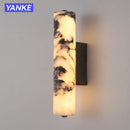 Black Marble Wall Lamp Modern Italian Luxury Sconce Living Room Hallway Decor by Ljojo