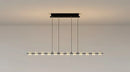 LED Pendant Light Luxe Glass Acrylic Chandelier | Ljojo
