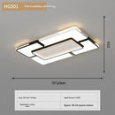 Ceiling Fan Bladeless with Light Cold Warm Mode LED Remote Control for Living Room by Ljojo