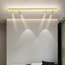 LED Ceiling Lamp Modern Minimalist Living Room Strip Light by Ljojo