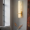 Ljojo Marble Wall Lamp Copper Sconce for Living Room, Bedroom, and Stairs