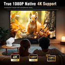 Ljojo™ Magcubic HY310 4K Android 11 Projector 1080P Dual Wifi Air Mouse Voice Assistant