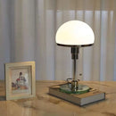 Ljojo Milk Glass Bauhaus Table Lamp for Bedroom Coffee Study Indoor Lighting