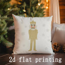 Christmas Patterned Pillowcase for Sofa Bedroom Car by Ljojo