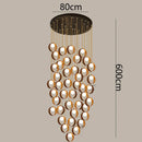 Ljojo LED Pendant Light for Modern Home Decor and Staircase Chandeliers