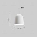 GEW Minimalism Macaroon Pendant Light Ceiling Chandelier for Bedroom Nordic Style Ljojo