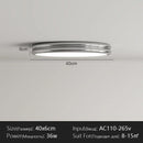Ljojo Modern Flat Ceiling Light Chandelier for Living Dining Room Bedroom Down Lighting