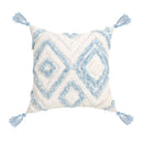 Geometric Tufted Tassel Pillow Covers for Home Decor by Ljojo