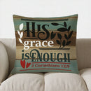 Faith Moves Mountains Pattern Cushion Cover for Sofa, Bedroom & Car by Ljojo