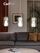 Modern Minimalist Glass Chandelier Creative Indoor Ceiling Lamp by Ljojo