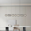 Ljojo Minimalist Copper Pendant Lights with Glass Geometric Design