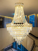 Ljojo Luxury Crystal Chandelier for Home Decor and Hotel Staircase