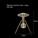Modern Minimalist LED Glass Pipe Chandelier Pendant Light for Home Decor Restaurant Lobby by Ljojo