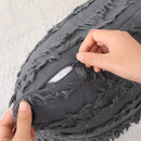 Ljojo Linen Striped Pillow Cover 50x50cm - Soft & Stylish Decorative Case