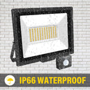 Ljojo™ Induction LED Flood Light with Adjustable PIR Sensor - Outdoor Floodlight