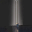 LED Floor Lamp Black Aluminum Modern Rectangular Bedroom Living Room Lighting Ljojo