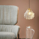 Ljojo Luxury Bedroom Bedside LED Pendant Chandelier with Shell Glass for Kitchen Island and Foyer