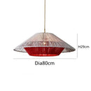 Ljojo Vintage Japanese Pendant Lamp Hemp Rope Chandelier Stylish Lighting Kitchen Living Roomudosundo