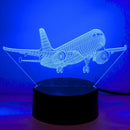 Aircraft LED Acrylic Night Light for Aviation Enthusiasts | Decorative Jet Engine Atmosphere Light by Ljojo