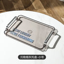 Ljojo Light Luxury Water Cup Tray for Home Storage and Organization