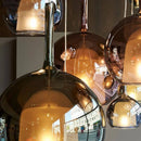 Glass LED Suspension Pendant Light for Kitchen Island Decor by Ljojo