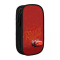 Ljojo Lightning McQueen Double Layer Pencil Case - Large Capacity & School Accessories