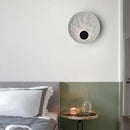 Ljojo LED Resin Wall Lamps - Nordic Modern Creative Round Wall Light for Bedroom