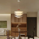 Ljojo German Pendant Lamp Paper Chandelier E27 Suspension - Hanging Light Fixture Elegant Modern Style