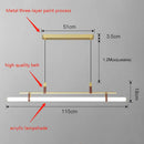 Ljojo Modern LED Pendant Light | Stylish, Minimalist Chandelier for Dining Room & Office