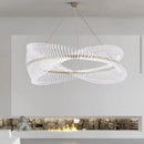 Ljojo Modern Acrylic Led Chandelier Lighting Home Decor Pendant Light for Living Room