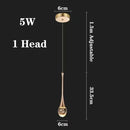 Ljojo Modern Staircase Crystal Chandelier for Living Room and Dining Room Decoration