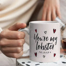 Ljojo Lobster Mug Set | Friends Gift | Novelty Ceramic Tea Coffee Cup