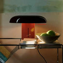 Italian Red Orange Mushroom Table Lamp LED Bedroom Lighting Fixture by Ljojo