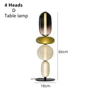Denmark Colored Glass Desk Lamp for Living Room by Ljojo