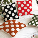 Ljojo Linen Red Christmas Pillows 45x45 for Living Room Decor