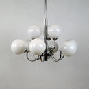 Nordic Vintage Glass Ball LED Pendant Lights Chandelier by Ljojo