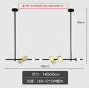 Nordic Strip LED Pendant Lights - Modern Minimalist Kitchen Chandelier by Ljojo