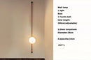 Ljojo Art Deco Dimmable Led Chandelier Lighting Orange Black Glass Bubble Suspension Lamp