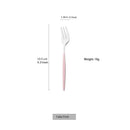Ljojo Mini Stainless Steel Tea Cake Dessert Forks Set - 8pcs