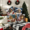 Christmas Snow View Pillowcase - Ljojo Branded Cozy Home Decor