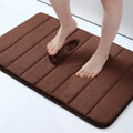 Ljojo Memory Foam Bathroom Mat: Super Absorbent Non-Slip Rug for Home Bathtub Shower Room