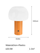 Ljojo LED Home Table Lamp: Portable & Rechargeable for Dining and Study Room, Outdoor Lighting